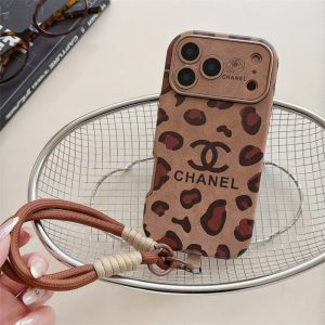 Alternative view of アイフォン17/17pro ケース ハイブランド ディオール スマホケース iphone16/16pro ケース シャネル ヴィトン iphone15/14 ケース ストラップ 付き iphone ケース ヒョウ 柄 ブランド
