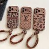 アイフォン17/17pro ケース ハイブランド ディオール スマホケース iphone16/16pro ケース シャネル ヴィトン iphone15/14 ケース ストラップ 付き iphone ケース ヒョウ 柄 ブランド