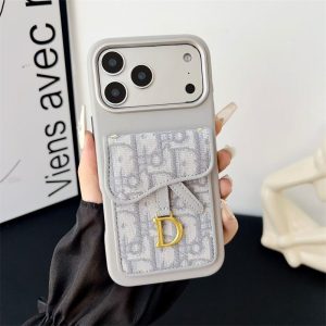 Alternative view of dior iphone17 ケース ディオール スマホケース 17pro iphoneケース ハイ ブランド iphone16/16proケース カード収納 おしゃれ iphone15/14promaxケース 背面収納 かわいい
