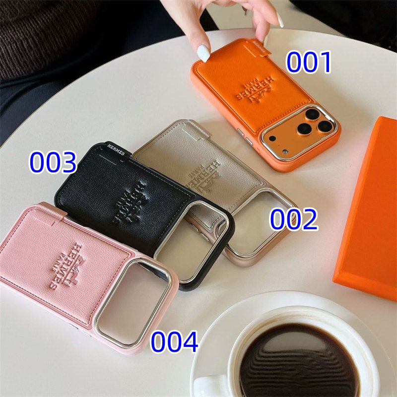 エルメス iphone17 ケース iphone17 プロ ケース ハイ ブランド iphone16/16promaxケース ブランドコピー iphoneケース オレンジ iphone15/14 ケース 高級