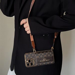 ルイヴィトン iphoneケース 新作 iphone17/17proケース カード 収納 ハイブランド gucci スマホ ショルダー iphone16/16pro max ケース カード ケース 付き スマホケース 肩掛け ブランド