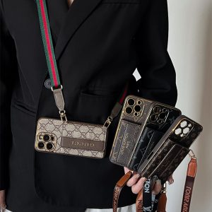 Alternative view of ルイヴィトン iphoneケース 新作 iphone17/17proケース カード 収納 ハイブランド gucci スマホ ショルダー iphone16/16pro max ケース カード ケース 付き スマホケース 肩掛け ブランド