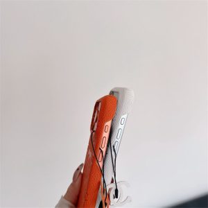 シャネル iphoneケース iphone17/17promax ケース ハイ ブランド chanel スマホケース コピー iphone16/16proケース 人気 女子 オレンジ iphone15/15pro ケース 可愛い