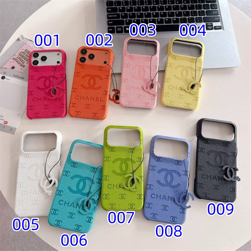 シャネル iphoneケース iphone17/17promax ケース ハイ ブランド chanel スマホケース コピー iphone16/16proケース 人気 女子 オレンジ iphone15/15pro ケース 可愛い