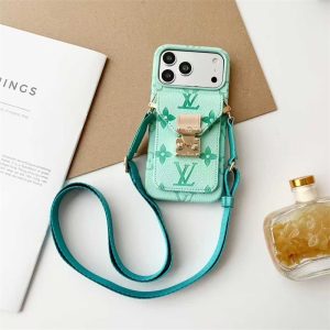 ヴィトン スマホ ショルダー ケース iphone17/17pro ケース 斜めがけ ブランド ルイヴィトン iphone16/16pro maxケース 新作 iphone15/14pro ケース カード 収納 スマホケース 肩掛け