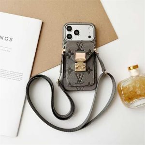 Alternative view of ヴィトン スマホ ショルダー ケース iphone17/17pro ケース 斜めがけ ブランド ルイヴィトン iphone16/16pro maxケース 新作 iphone15/14pro ケース カード 収納 スマホケース 肩掛け