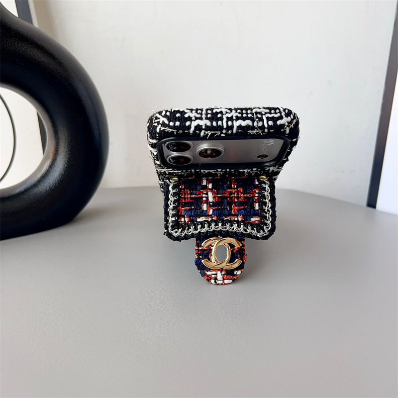 シャネル ツイード iphone17/17pro ケース CHANEL iphone16/16proケース ブランド レディース iphone15/14promaxケース ハイ ブランド iphoneケース ブランド かわいい スマホケース カード 入れ 背面