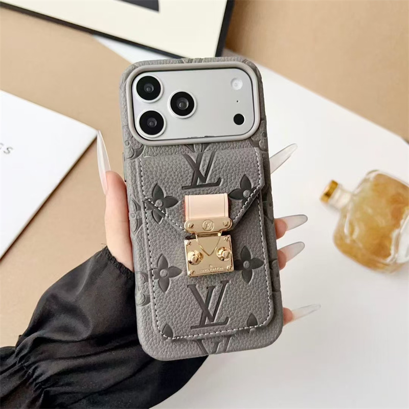 ヴィトン スマホ ショルダー ケース iphone17/17pro ケース 斜めがけ ブランド ルイヴィトン iphone16/16pro maxケース 新作 iphone15/14pro ケース カード 収納 スマホケース 肩掛け