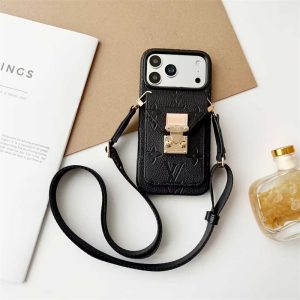 ヴィトン スマホ ショルダー ケース iphone17/17pro ケース 斜めがけ ブランド ルイヴィトン iphone16/16pro maxケース 新作 iphone15/14pro ケース カード 収納 スマホケース 肩掛け