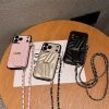 サン ローラン スマホ ショルダー ysl iphone17/17pro ケース iphoneケース 斜めがけ ブランド iphoneケース 背面収納 おしゃれ iphone16/15pro max ケース 人気 ブランド