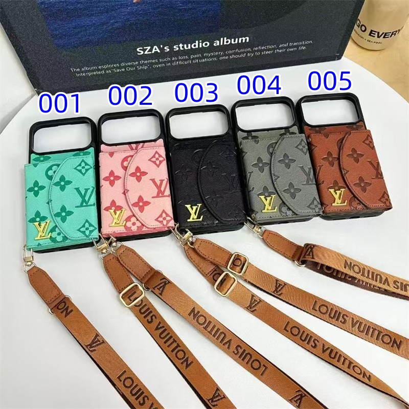 ヴィトン スマホケース ショルダー iphoneケース ミラー 付き iphone17/17proケース ハイブランド 女子/メンズ iphone16/16pro ケース カード 入れ 付き iphone15/14promaxケース 首掛け ブランド