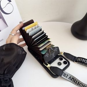 ルイヴィトン iphone17/17proケース ヴィトン スマホ ショルダー iphoneケース カード収納 おしゃれ カードケース 付き iPhone16/16pro maxケース ブランド iphone15/14ケース 斜めがけ 人気ランキング