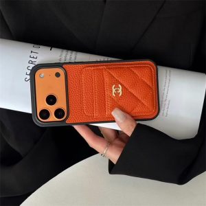 chanel iphone17/17pro ケース シャネル 風 スマホケース iphone16/15pro ケース カード 収納 iphoneケース 背面収納 ハイブランド iphone14/13pro max ケース 女子 ブランド