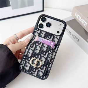 Alternative view of dior iphone17/17pro ケース カード 収納 ディオール 携帯ケース iphone16/16promax ケース カップル お 揃い iphone15/14ケース ブランド コピー iphone ケース ハイ ブランド