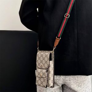 スマホ ショルダー ハイ ブランド 人気 30 代～50 代 スマホ ショルダー ブランド gucci ヴィトン スマホ ショルダー カード入れ スマホ ショルダー かわいい メンズ/レディース