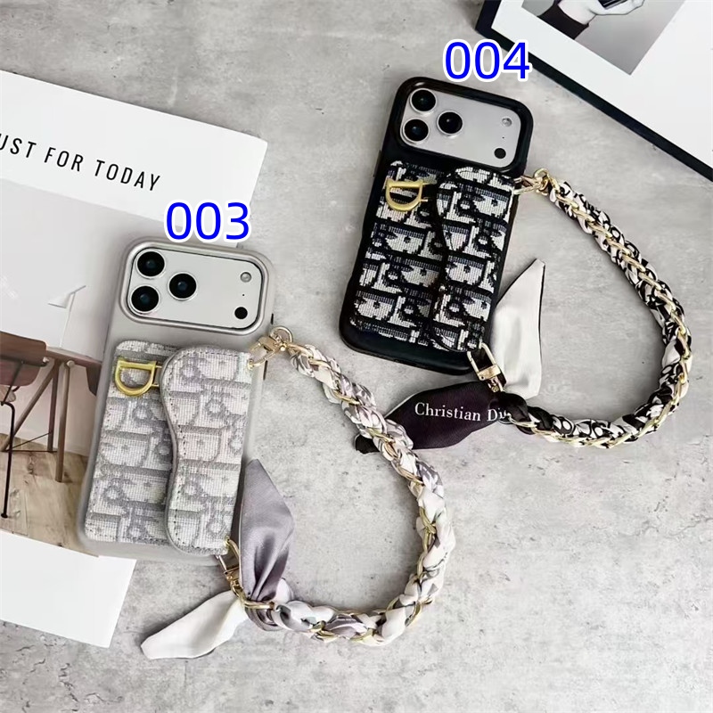 ディオール サドル iphone ケース カード収納 iphone17/17pro max ケース dior アイフォン16/16プロケースハイブランド iphone15/15pro ケース ブランド レディース