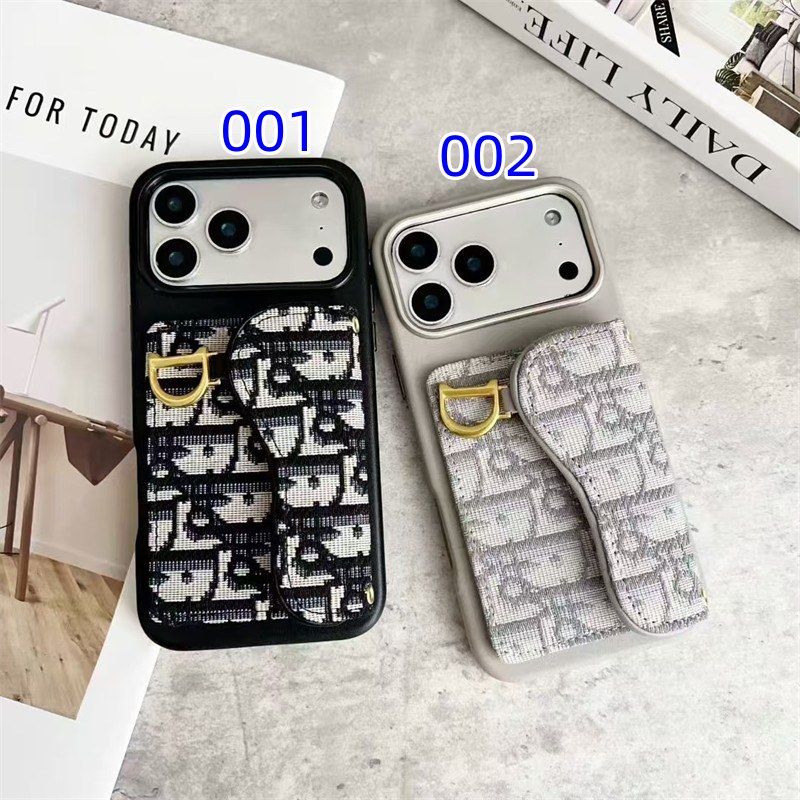 ディオール サドル iphone ケース カード収納 iphone17/17pro max ケース dior アイフォン16/16プロケースハイブランド iphone15/15pro ケース ブランド レディース