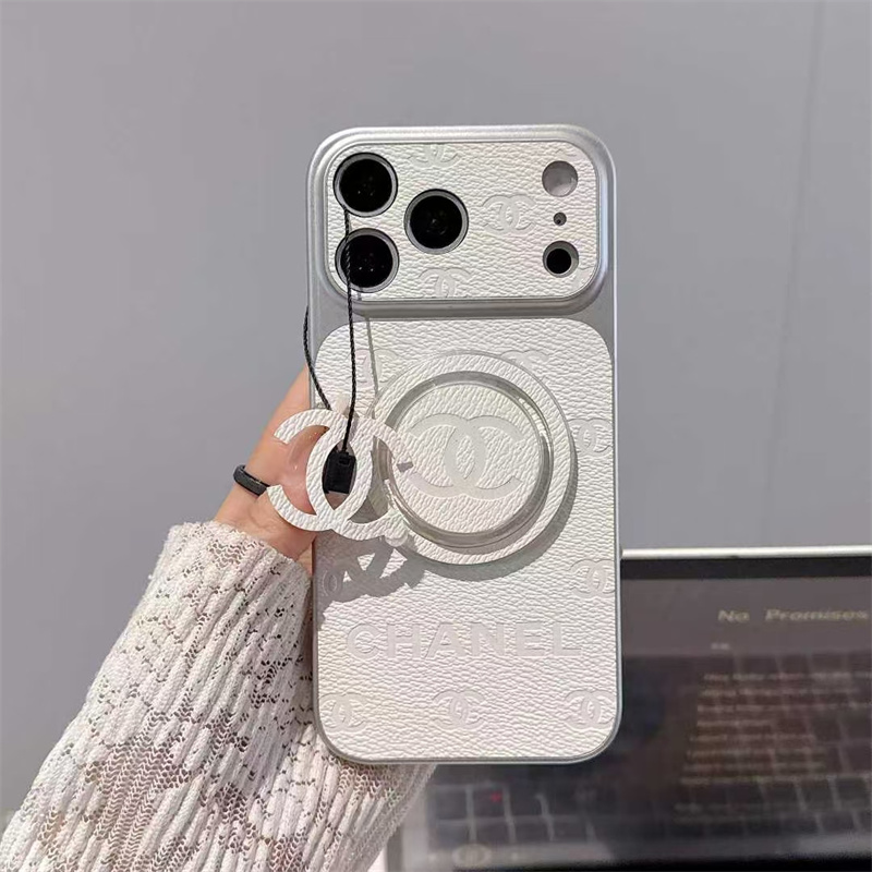 シャネル iphone17/17pro ケース magsafe 対応 ケース ブランド chanel スマホケース iphone16/16pro max スマホケース グリップ スタンド iphone15/15proケース 人気 女子