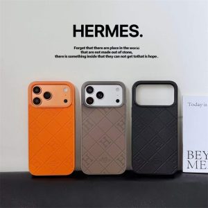 Classic Shop エルメス iphone17/17pro ケース ハイブランド iphone16/16promax ケース 型 押し iphone15/14ケース 人気ブランド スマホケース カップル iphoneケース高級ブランド
