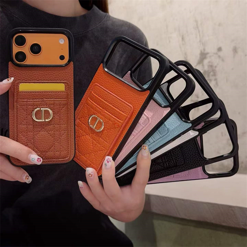 ディオール カナージュ iphone17/17pro ケース dior スマホケース 16/16promax カード 入れ iphoneケース カップル ブランド 母の日プレゼント ブランド 携帯ケース