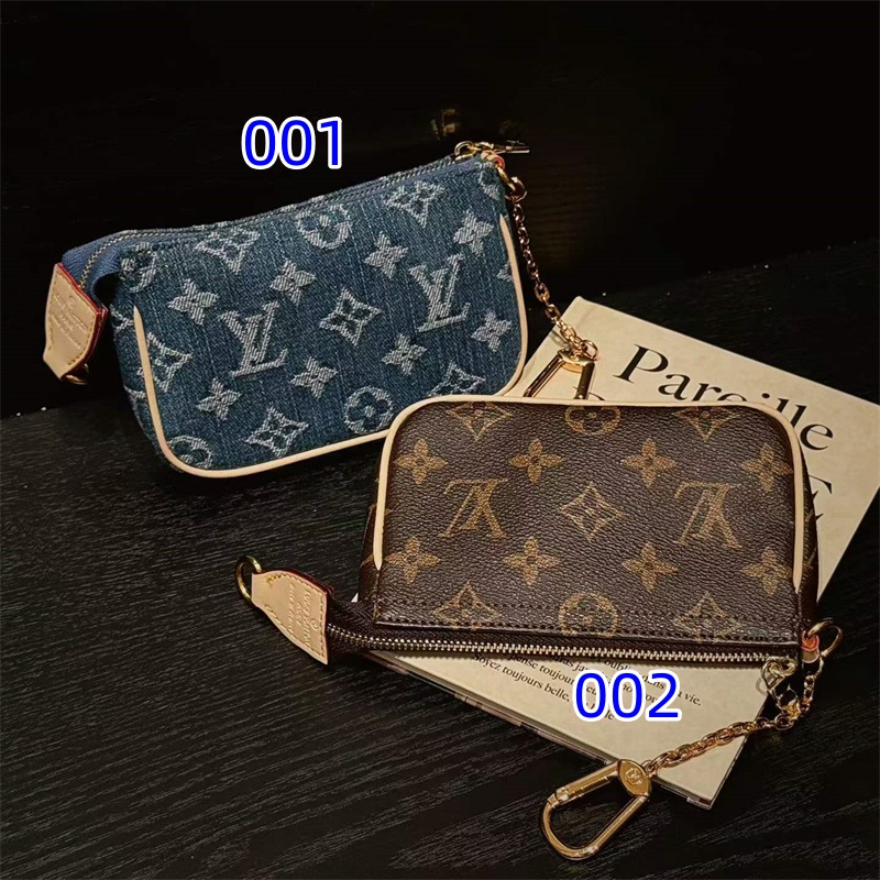 ルイ ヴィトン ミニ ポシェット アクセ ソワール ヴィトン アクセサリー ポーチ ミニポーチ ブランド 小銭 入れ カード も 入る ブランド レディース 