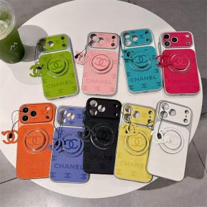 Classic Shop シャネル iphone17/17pro ケース magsafe 対応 ケース ブランド chanel スマホケース iphone16/16pro max スマホケース グリップ スタンド iphone15/15proケース 人気 女子