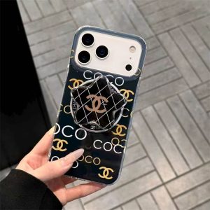 chanel スマホケース グリップ 付き マグセーフ 対応 ケース ブランド シャネルアイフォン17/17プロケース iphone16/16proケース 韓国アイドル iphoneケース スタンド機能