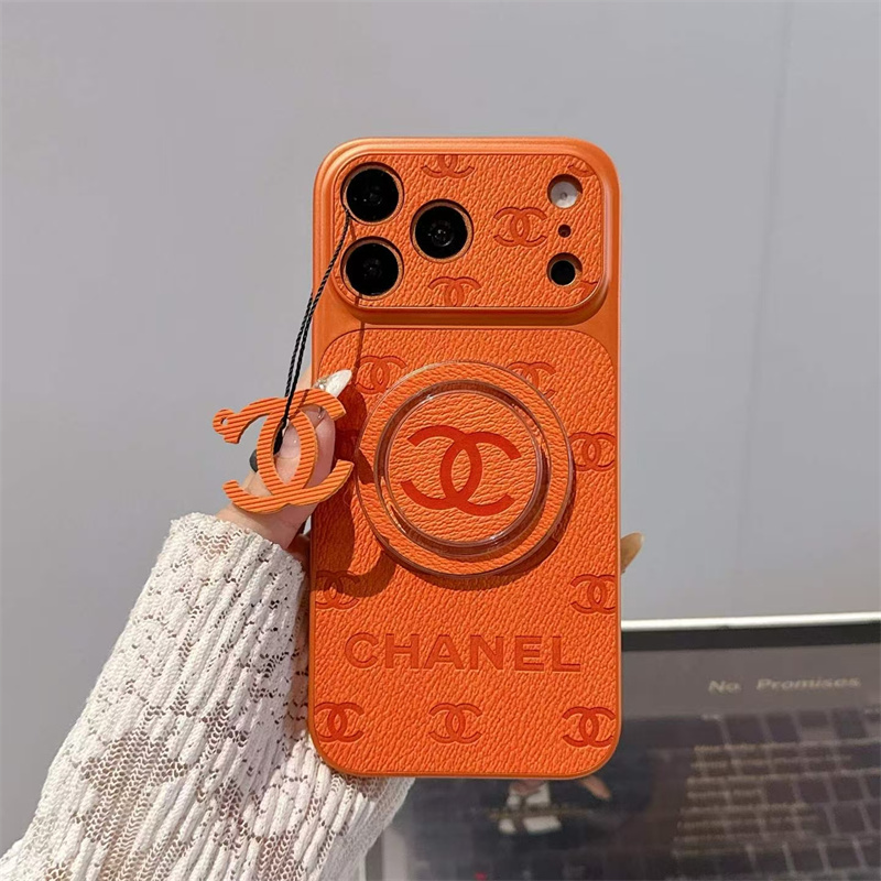 シャネル iphone17/17pro ケース magsafe 対応 ケース ブランド chanel スマホケース iphone16/16pro max スマホケース グリップ スタンド iphone15/15proケース 人気 女子
