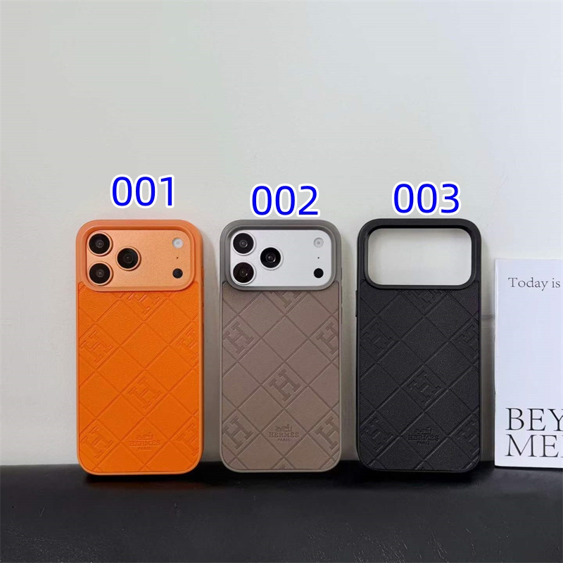 エルメス iphone17/17pro ケース ハイブランド iphone16/16promax ケース 型 押し iphone15/14ケース 人気ブランド スマホケース カップル iphoneケース高級ブランド