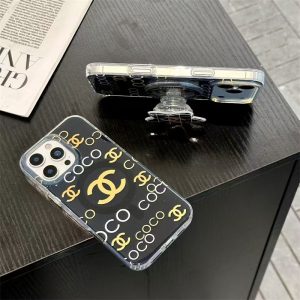 chanel スマホケース グリップ 付き マグセーフ 対応 ケース ブランド シャネルアイフォン17/17プロケース iphone16/16proケース 韓国アイドル iphoneケース スタンド機能