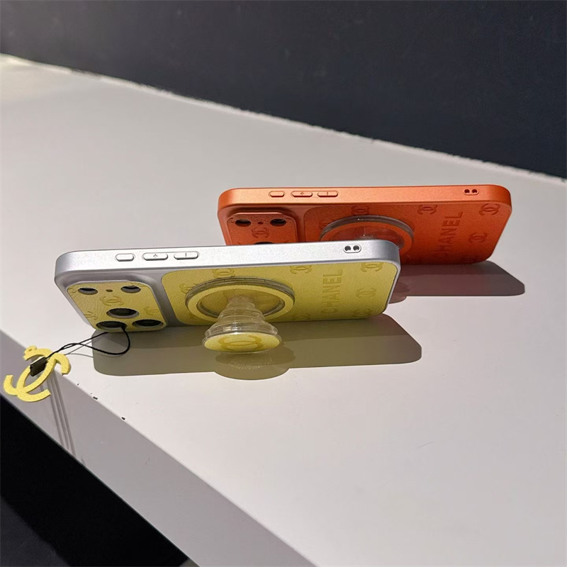 シャネル iphone17/17pro ケース magsafe 対応 ケース ブランド chanel スマホケース iphone16/16pro max スマホケース グリップ スタンド iphone15/15proケース 人気 女子