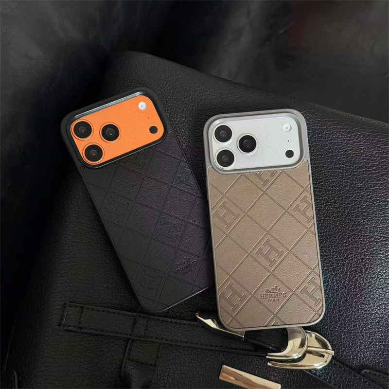 エルメス iphone17/17pro ケース ハイブランド iphone16/16promax ケース 型 押し iphone15/14ケース 人気ブランド スマホケース カップル iphoneケース高級ブランド