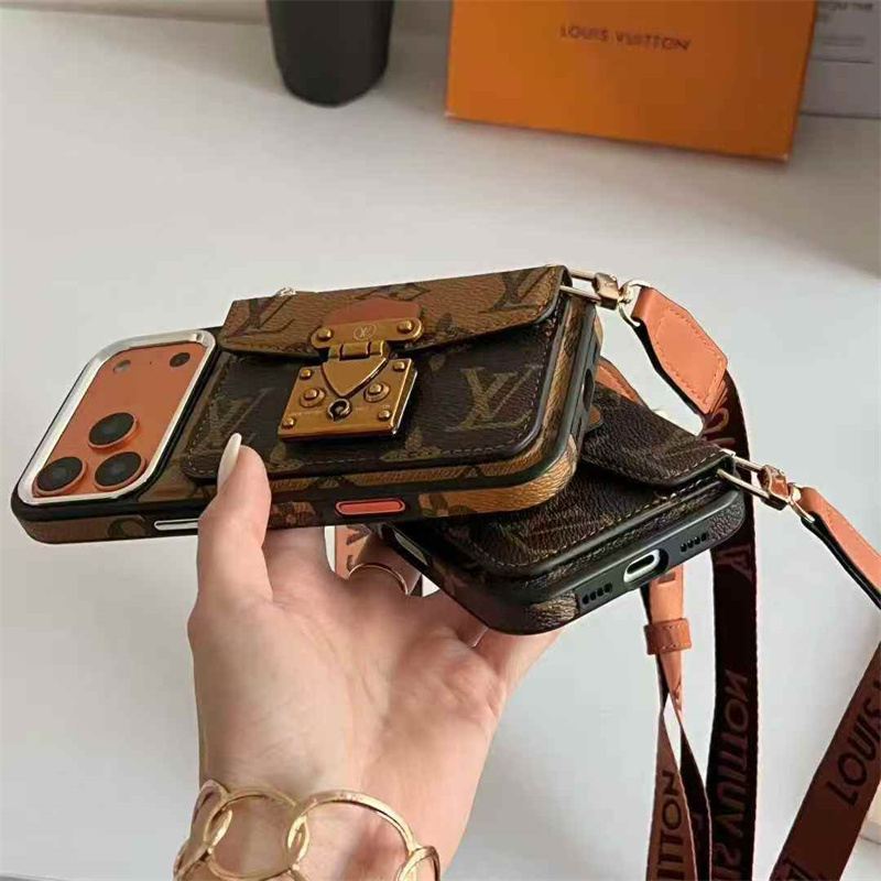 ヴィトン iphone ケース ショルダー iphone17/17pro ケース ストラップ