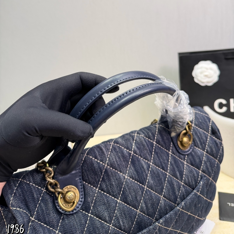 シャネル デニム バッグ 女性 バッグ 人気 30 代 /40 代 ハイ ブランド chanel ハンドバッグ バッグ レディース 人気 ブランド マトラッセ バッグ