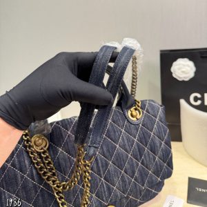 シャネル デニム バッグ 女性 バッグ 人気 30 代 /40 代 ハイ ブランド chanel ハンドバッグ バッグ レディース 人気 ブランド マトラッセ バッグ