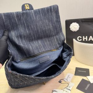 シャネル デニム バッグ 女性 バッグ 人気 30 代 /40 代 ハイ ブランド chanel ハンドバッグ バッグ レディース 人気 ブランド マトラッセ バッグ