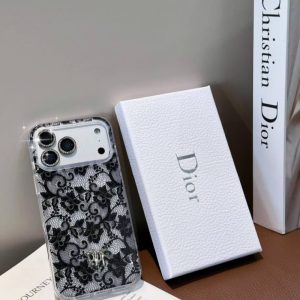 dior iphone ケース レース ディオール アイフォンケース 18プロ iphone17/17pro ケース ブランド レディース ハイブランド iphone16/15proケース カメラ保護リング 付き - 画像 (6)