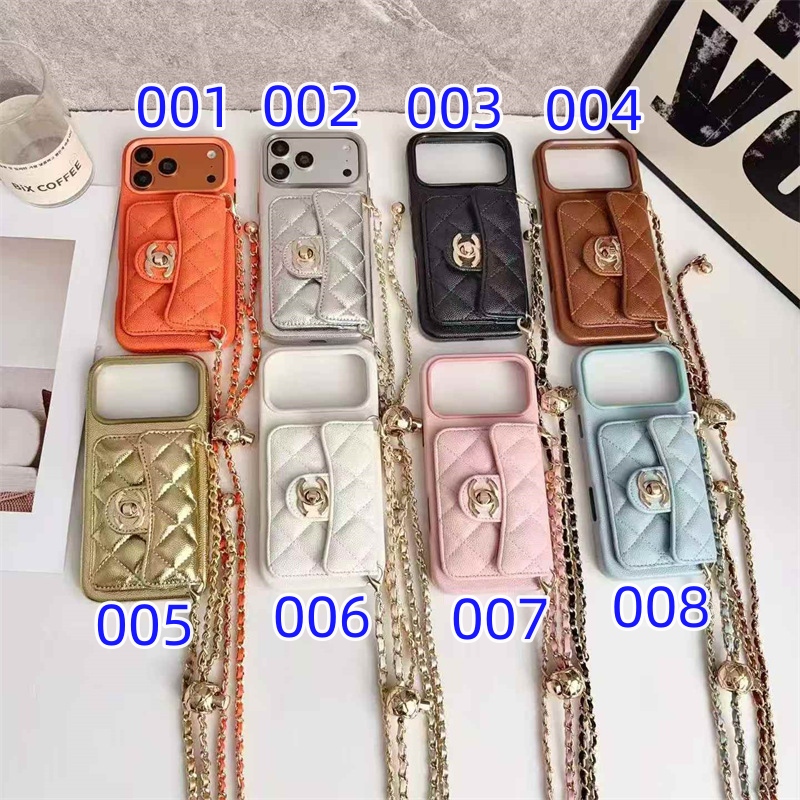 chanel iphone18pro ケース シャネル iphone17/17pro ケース ショルダー iphoneケース 斜めがけ ブランド iphone15/15pro/14 ケース ハイ ブランド 携帯ケース ブランド