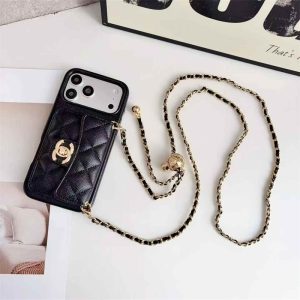 Alternative view of chanel iphone18pro ケース シャネル iphone17/17pro ケース ショルダー iphoneケース 斜めがけ ブランド iphone15/15pro/14 ケース ハイ ブランド 携帯ケース ブランド