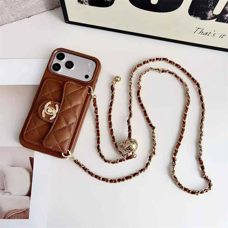 chanel iphone18pro ケース シャネル iphone17/17pro ケース ショルダー iphoneケース 斜めがけ ブランド iphone15/15pro/14 ケース ハイ ブランド 携帯ケース ブランド
